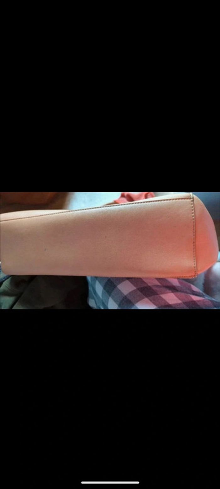 Sac Minelli beige taille moyenne - photo numéro 5