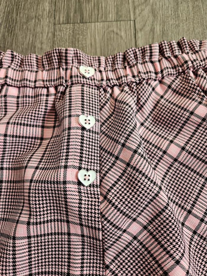 Jupe à carreaux taille 7 ans neuf - photo numéro 3