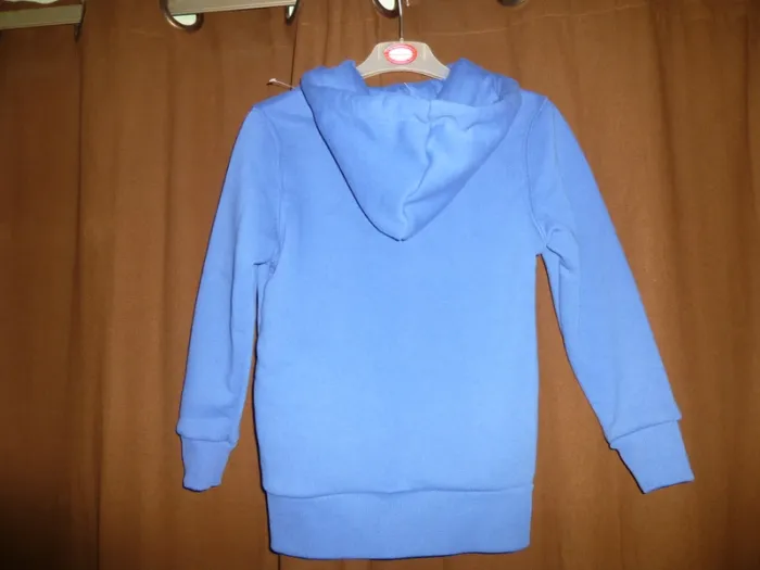 pull sweat veste a capuche bleu YMCMB 6 ans NEUF - photo numéro 2