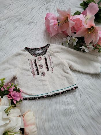Pull velours 6mois catimini