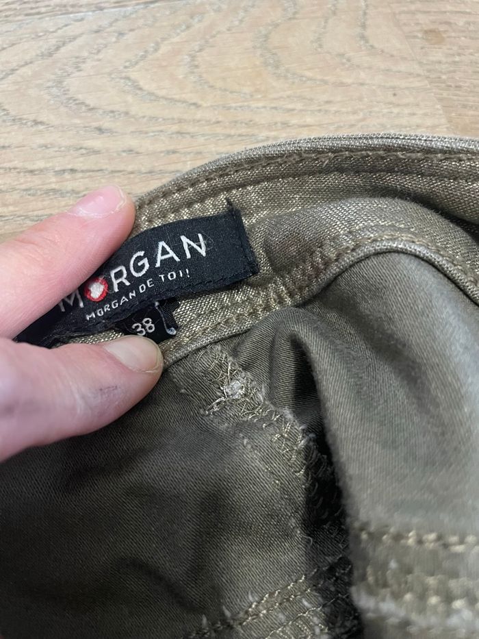 Jupe Morgan doré 38 très bon état - photo numéro 3