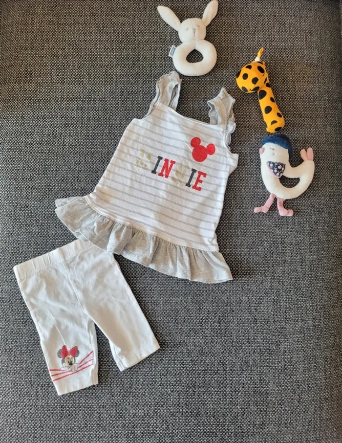 Ensemble Minnie 12 mois - 2 pièces