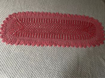 Vintage grand napperon crochet