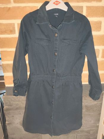 Robe chemise jeans