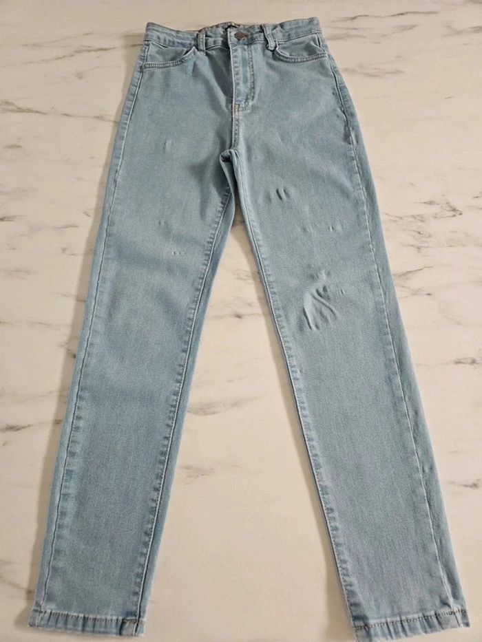 Boohoo jeans slim taille haute 33 - photo numéro 2