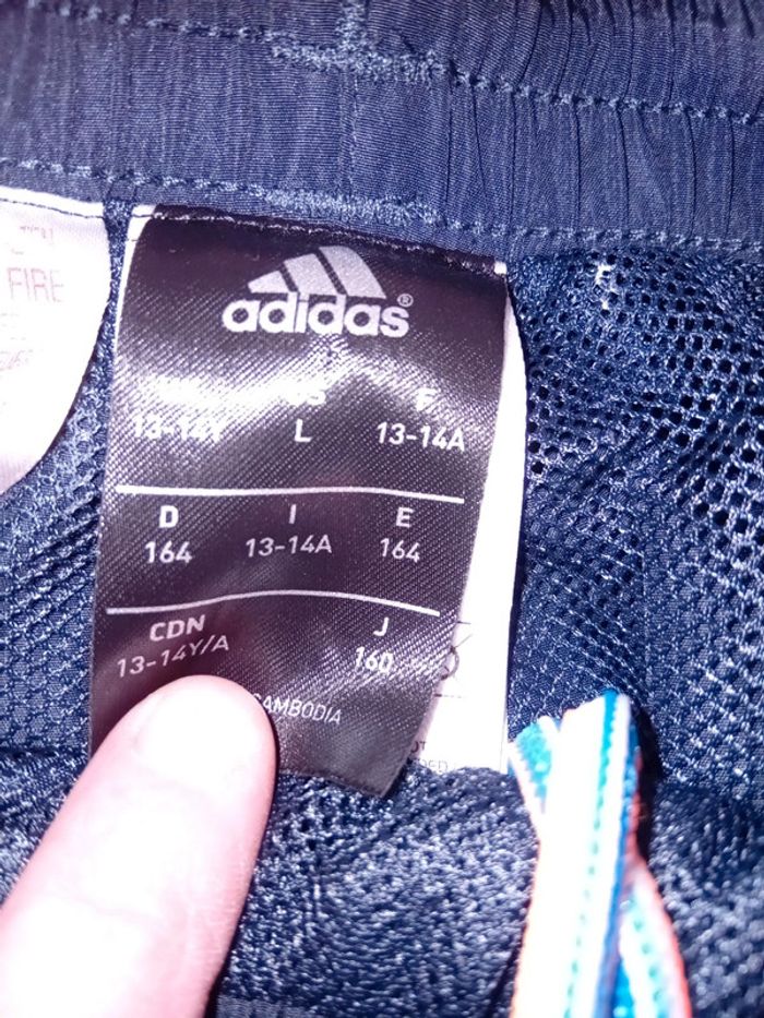 Beau jogging 3/4 bleu Adidas.  13 ans - photo numéro 7