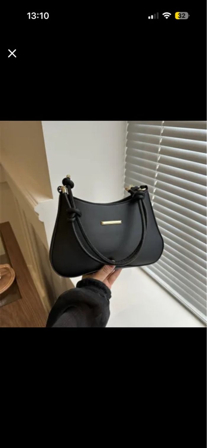 Petit sac carré à aisselles à main haut de gamme pour femmes - photo numéro 2