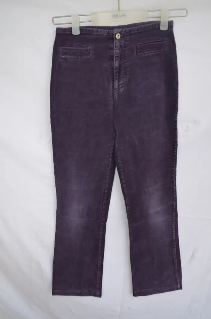 pantalon en daim