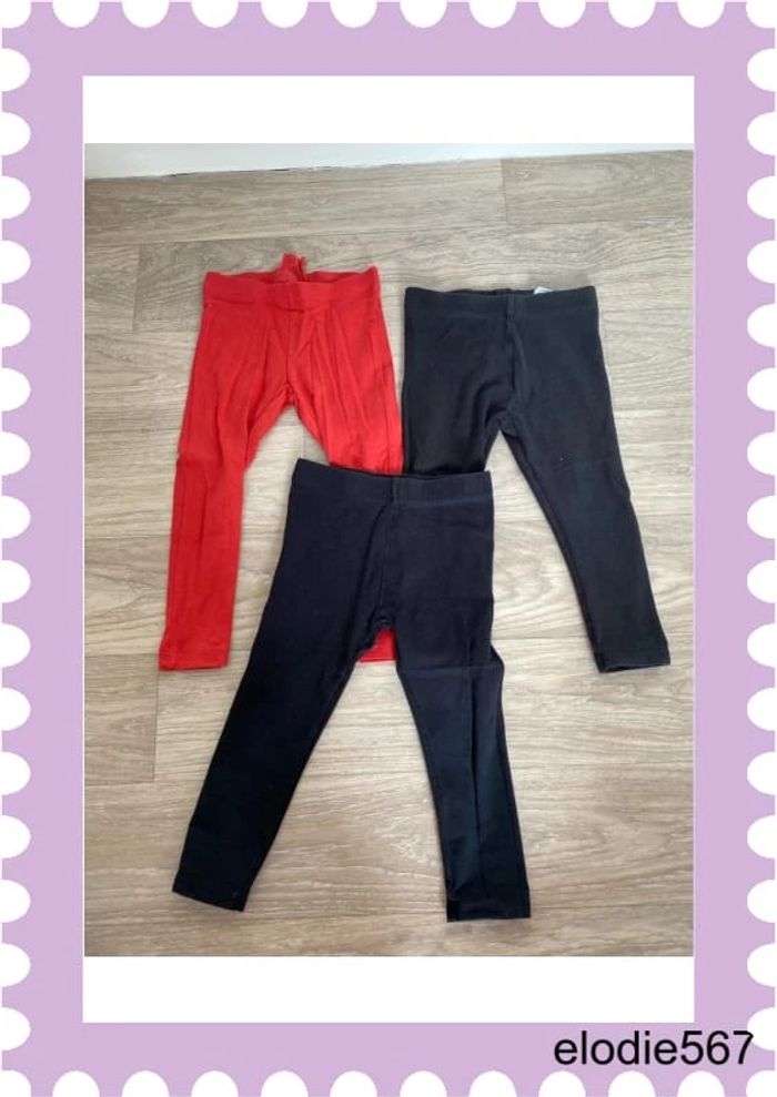 Lot de 3 leggings kiabi