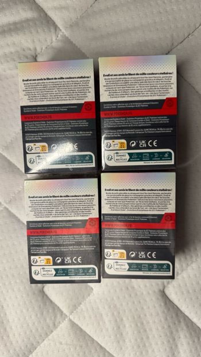 Lot de 4 Bundle évolution prismatique EV8.5 FR Pokémon - photo numéro 3