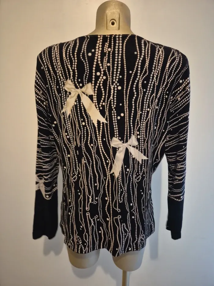 Pull noir taille L - photo numéro 5