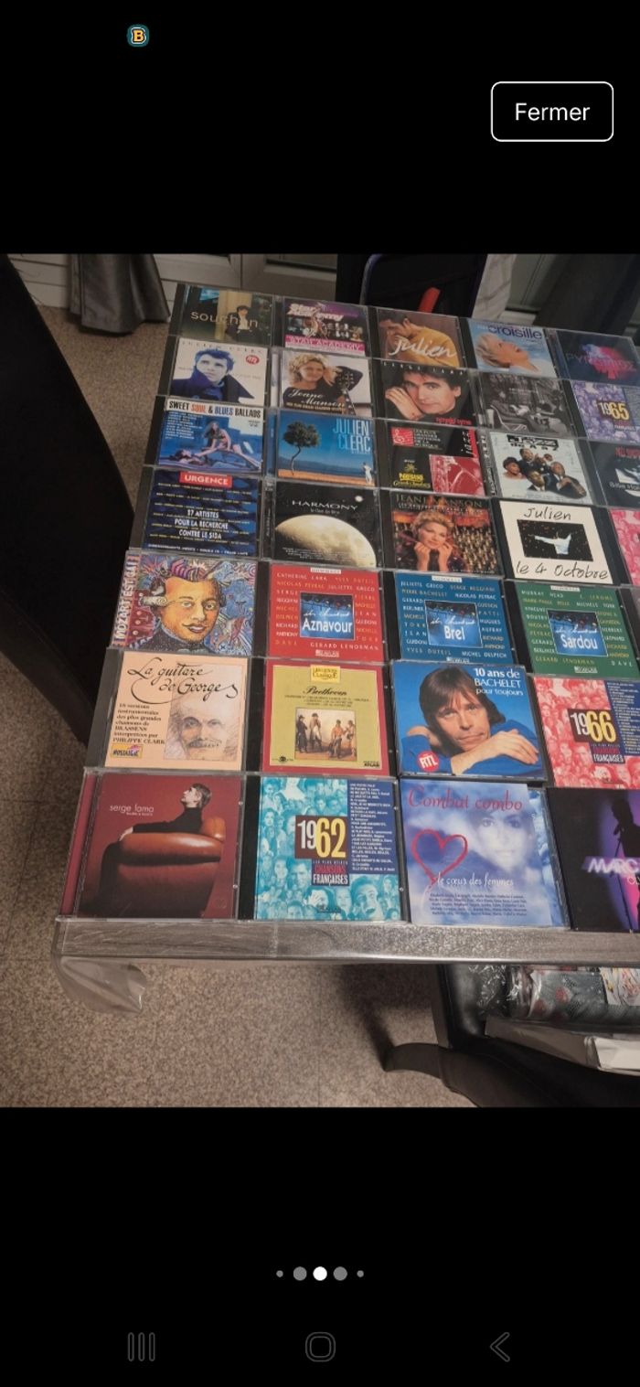 Très gros lot de cd musique 100 ou plus 🎶 - photo numéro 6