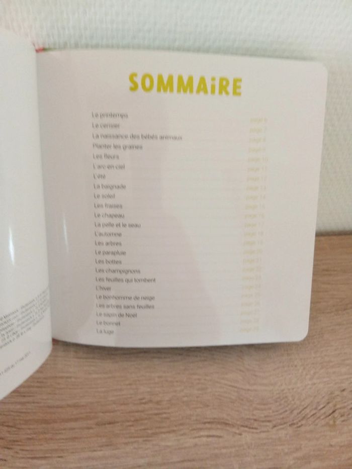 Livre neuf pour bébé. Doc photos. Les saisons - photo numéro 5
