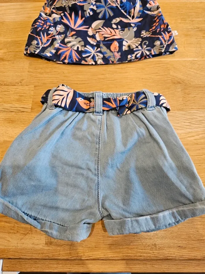 Ensemble haut et short 3 mois - photo numéro 5