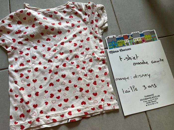 T shirt fille 3 ans - photo numéro 3