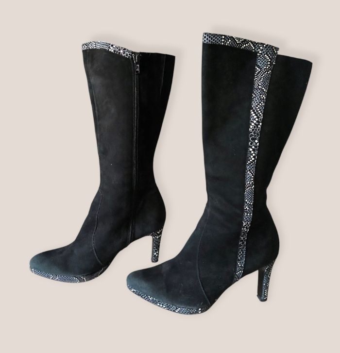 Bottes noires - azurée -27 - photo numéro 2