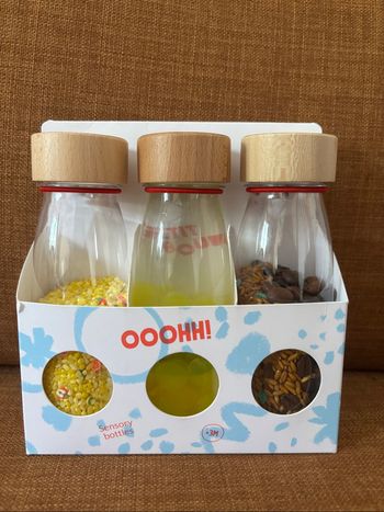 Bouteilles sensorielles petit boum