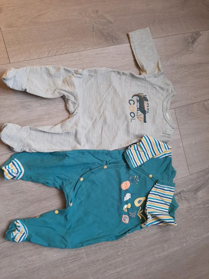 Pyjamas coton 3 mois