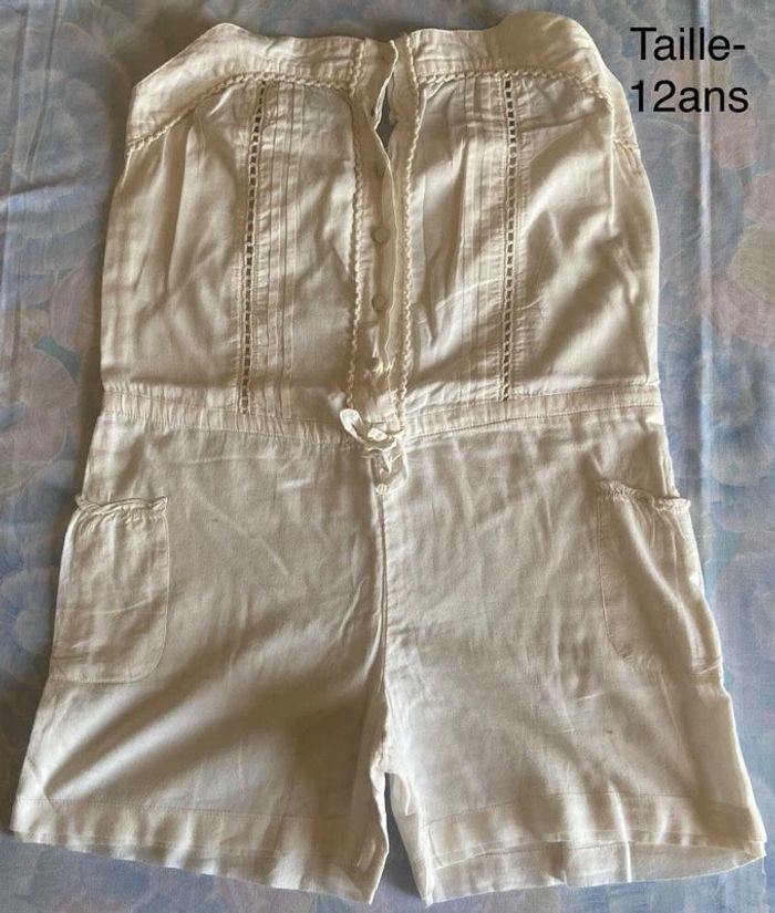 Combishort beige  t.12ans