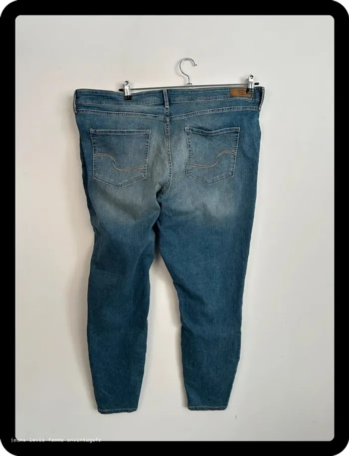 Jean Levi's Signature Femme Modern Skinny Bleu | Taille 22M FR52 | Défaut Fermeture | BP139