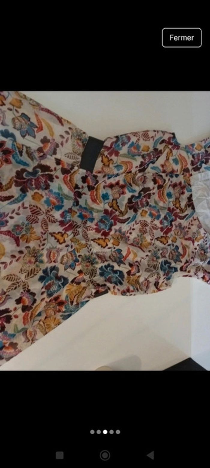 Robe tunique femme légère Trend by Captain tortue taille 40 cintrée a la taille - photo numéro 3