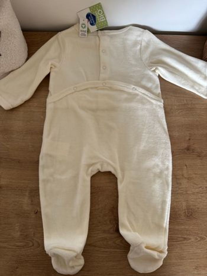 Lot de 2  pyjamas bébé (vert & blanc) - Tao & Mots d’enfants - photo numéro 7