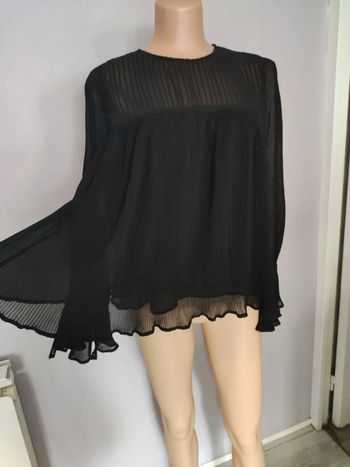 Blouse noire Mango suit taille M