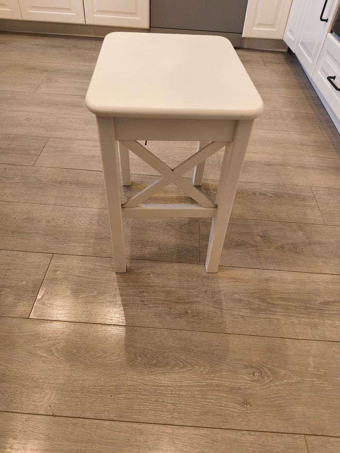INGOLF Tabouret, blanc IKEA - photo numéro 2