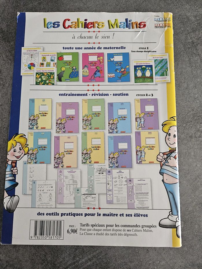 Cahier de soutien scolaire "Les cahiers malins" CM1 Français - photo numéro 4