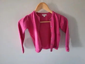 Gilet rose Vertbaudet 6 ans