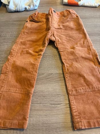 Pantalon vert baudet 2 ans