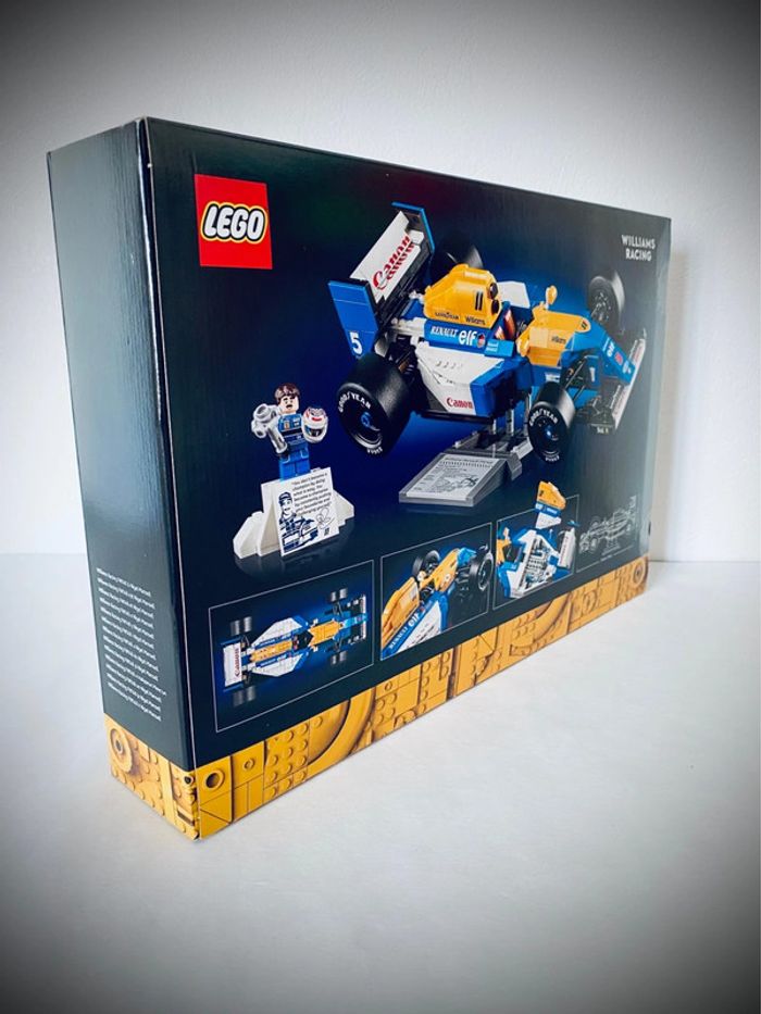 LEGO Icons 10353 - Williams Racing FW14B Et Nigel Mansell - Neuf et Scellé - photo numéro 10