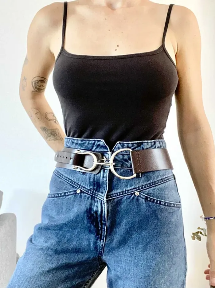 Ceinture vintage Sellier - photo numéro 2