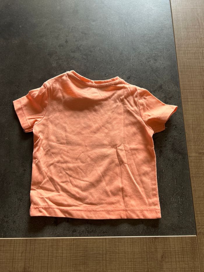 T-shirt manches courtes bébé taille 3 mois - photo numéro 3