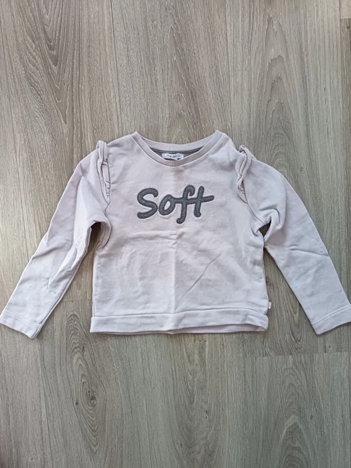 Lot 3 pulls fille 4 ans rose étoile tigre cœur Okaïdi DPAM - photo numéro 12