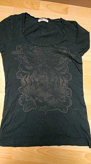 T-shirt lee noir taille XS