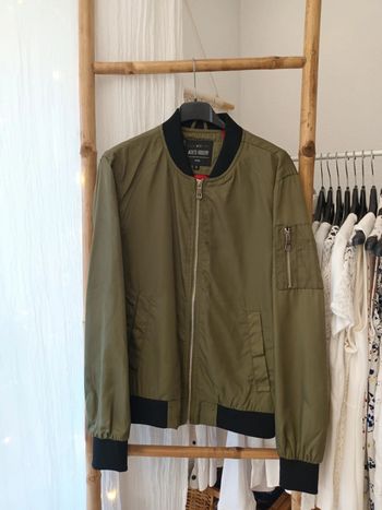 Veste bombers blouson vert kaki Jackets Industry taille S
