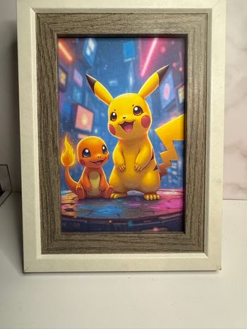 Affiche Salameche et pikachu