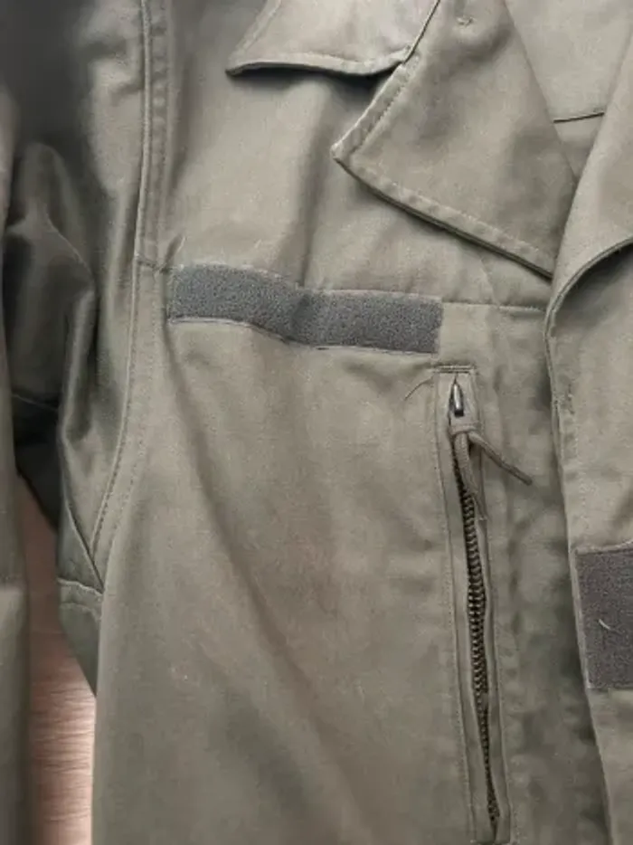 Veste M64 Armée Française Covetra Merville 1977 - Pièce d'Archive Vintage Rare (70's) - photo numéro 5