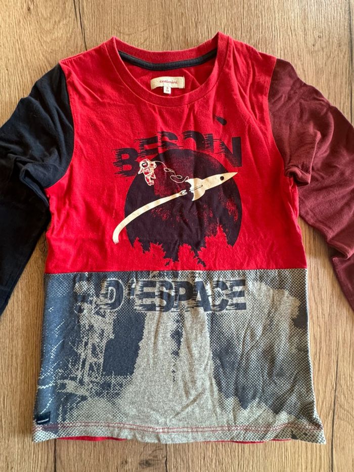 Tee shirt catimini taille 8 ans très bon état - photo numéro 2
