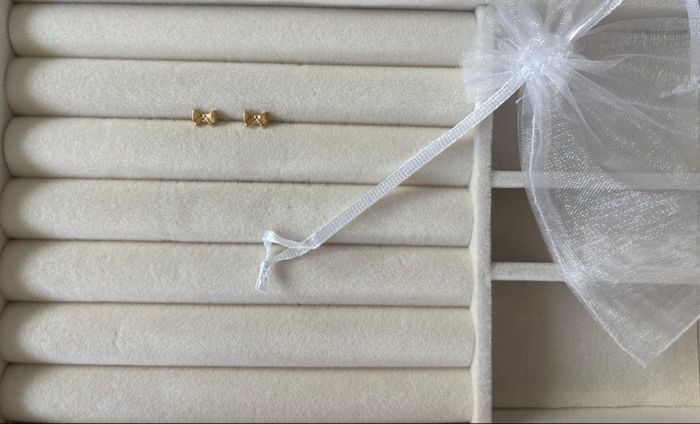 Boucles d’oreilles dorées - photo numéro 4