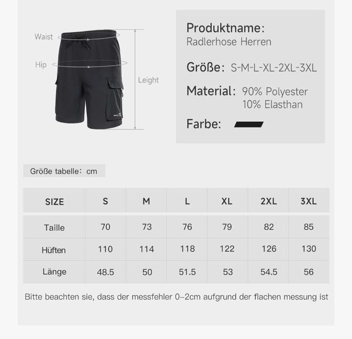 Short homme vtt rembourrage assise 4D noir - photo numéro 5