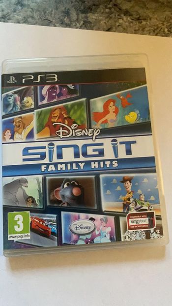 Disney sing it family hits ps3