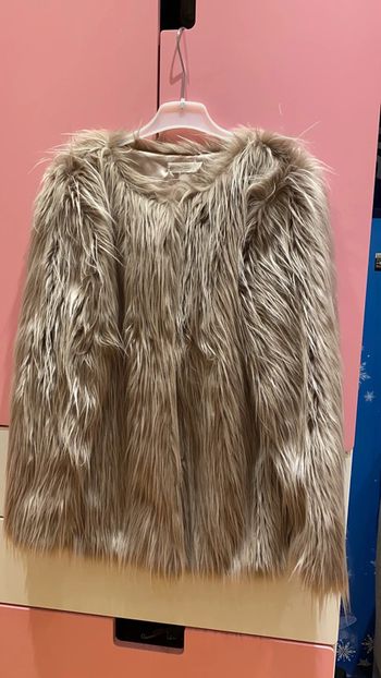 Manteau en fausse fourrure10 ans