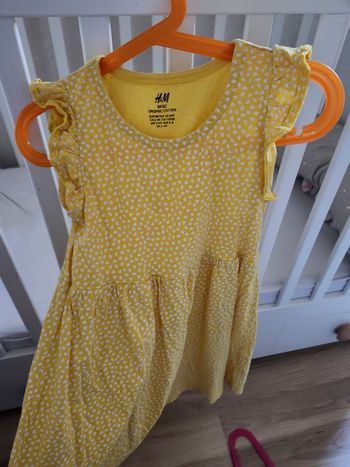 Robe jaune H&M