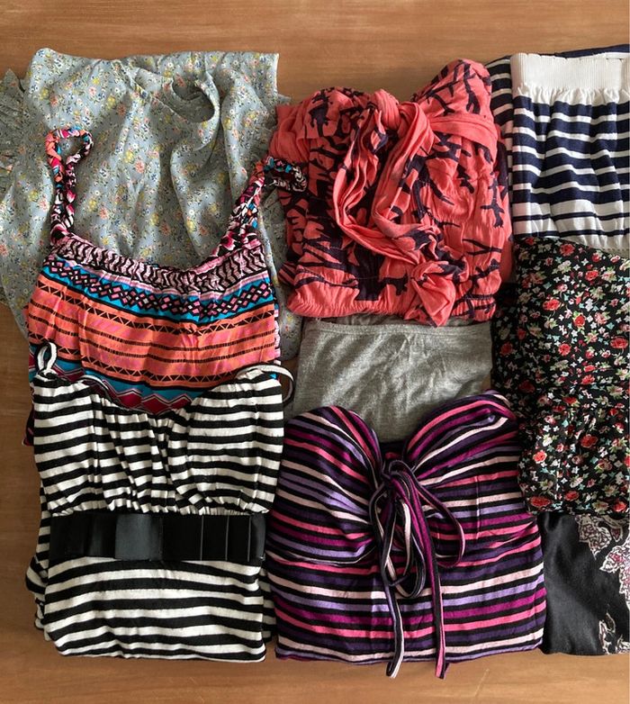Lot de 12 robes d'été - photo numéro 2