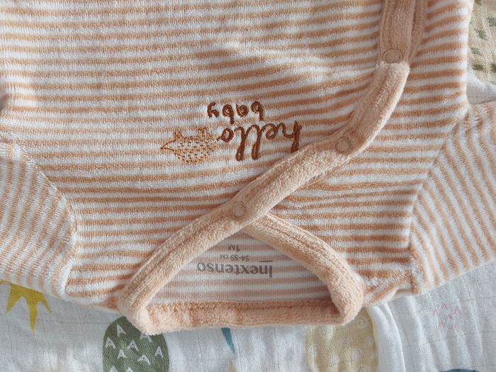 Pyjamas garçon en velours 1mois - photo numéro 4