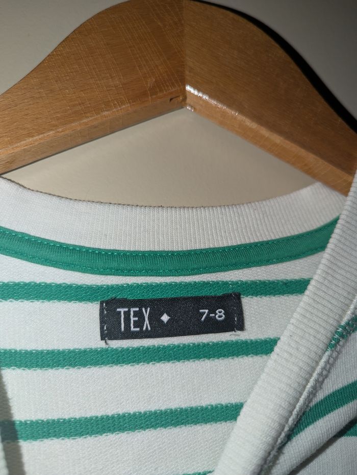 Pull marinière tex 7-8 ans - photo numéro 2