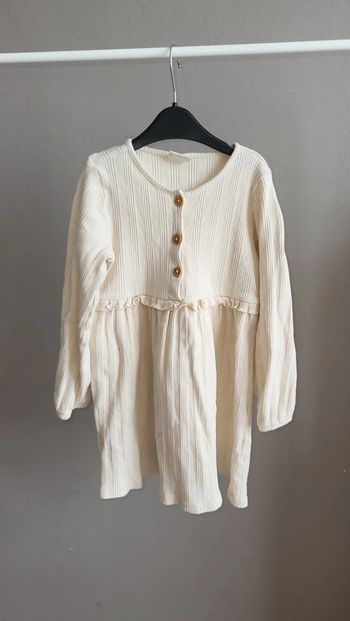 Jolie robe crème
