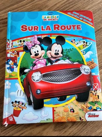 Livre Disney La Maison de Mickey – Sur la Route – Cherche et Trouve – Cartonné – Dès 2 ans
